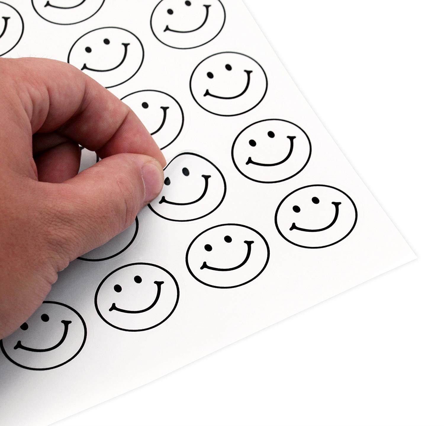 ChromaLabel 1-1/4 inch Round Labels for Laser & Inkjet Printers | 1,050/Pack (White)