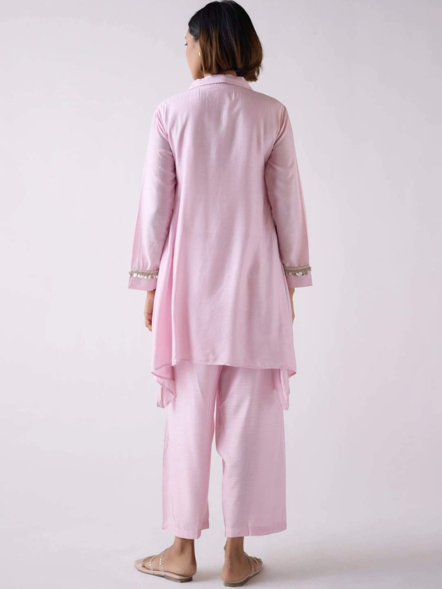 Basanti Kapde aur Koffee Lilac Tunic with Pant