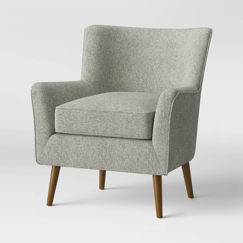 Englund Chair and Ottoman Gray - Project 62™