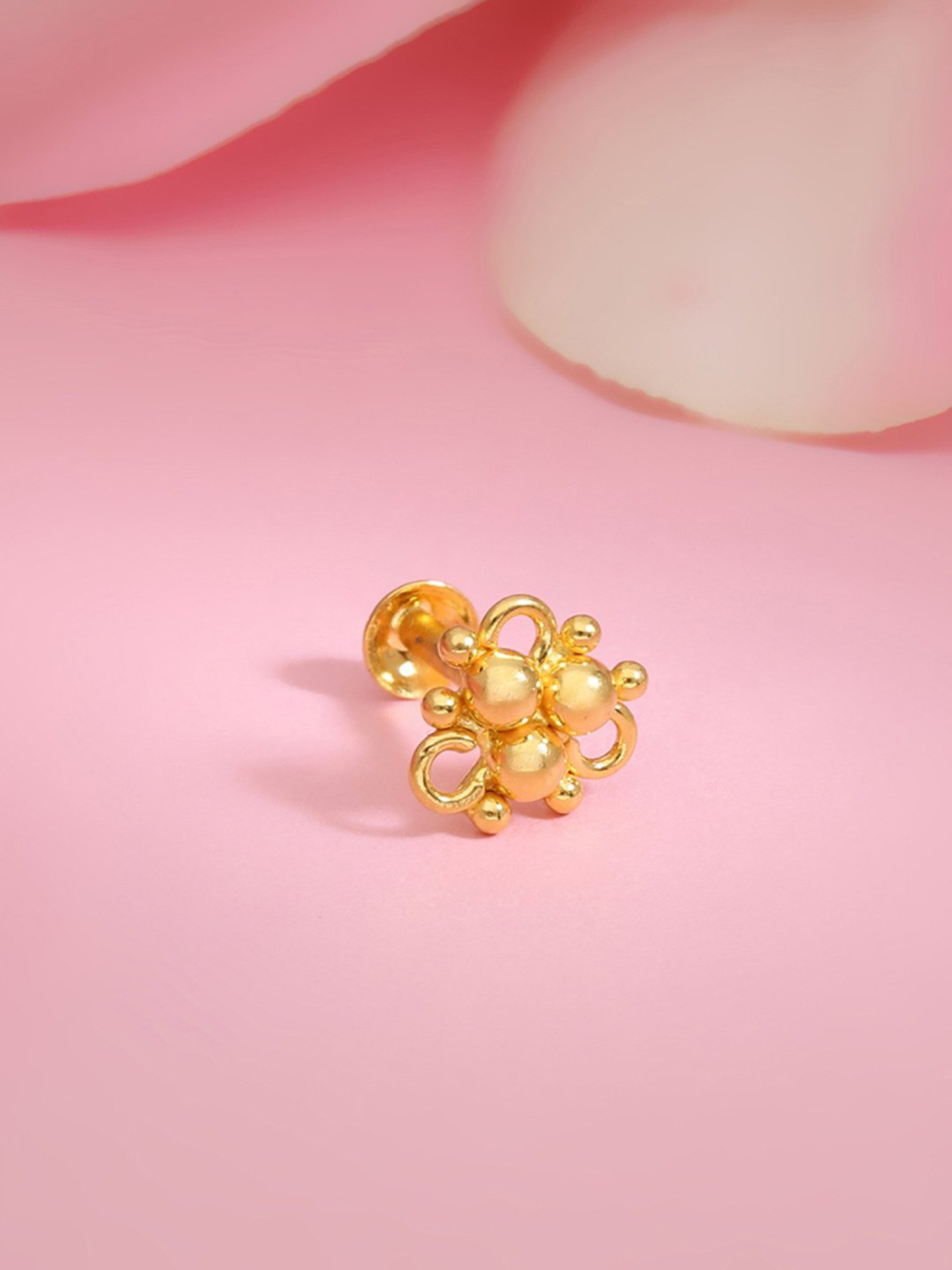 PC Jeweller Kata 22 kt Gold Nosepin