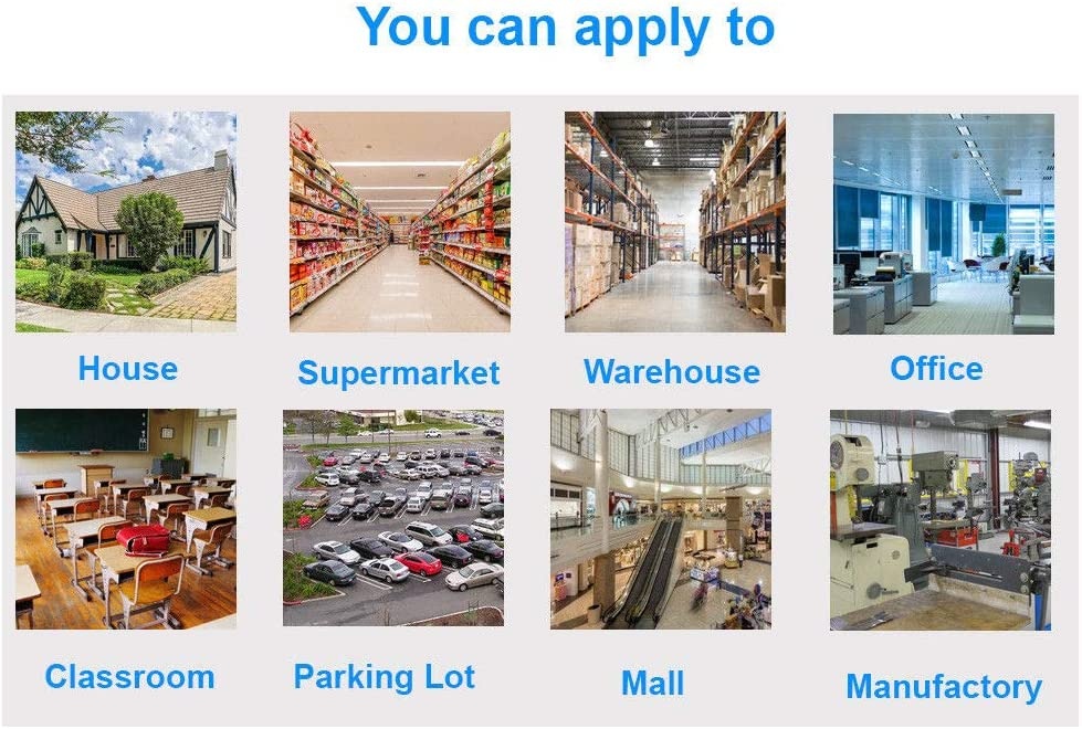 Amview Security 16 Channel 4K NVR 5MP IP Camera Network PoE Surveillance System with 12-Piece HD 1920P Weatherproof Security Dome Cameras