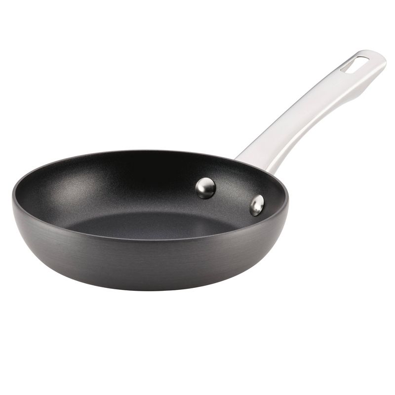 Farberware 10pc Hard Anodized Nonstick Cookware Set Gray