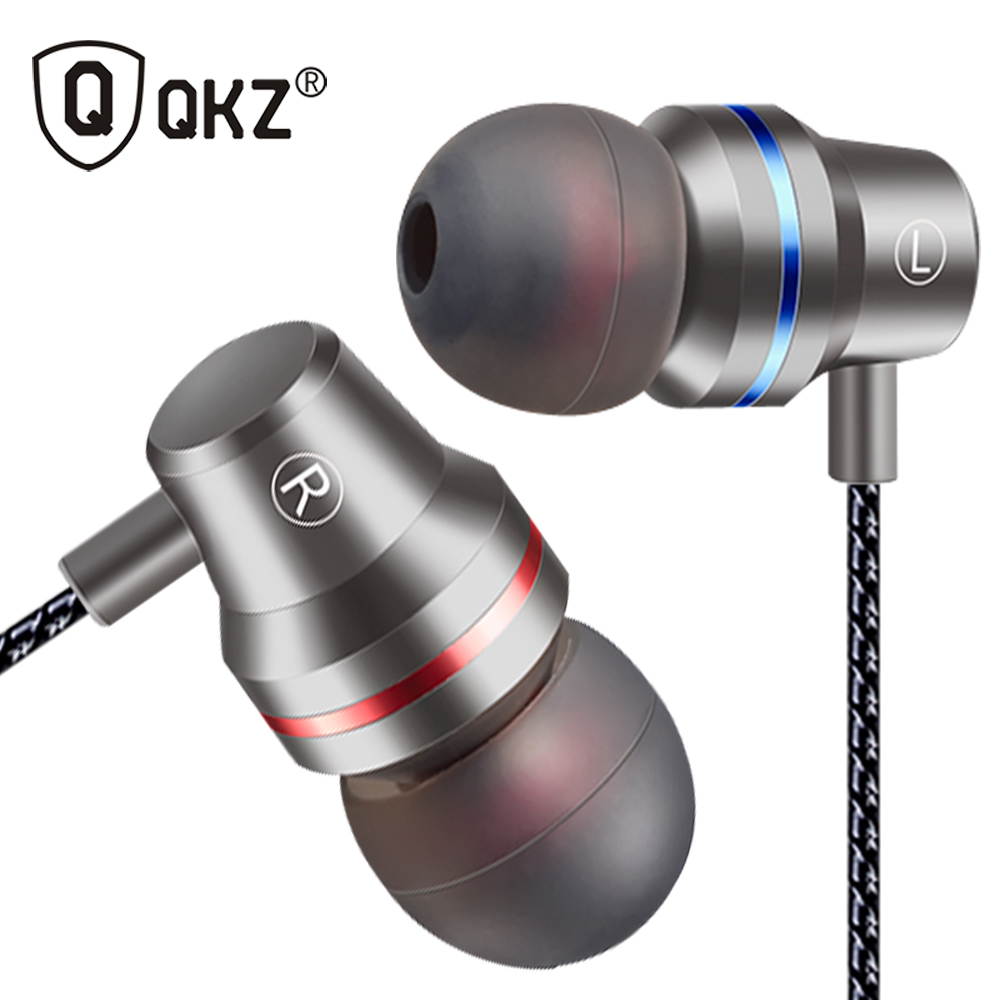 QKZ DM1 Clear Bass Earphone with Microphone In-Ear Earphone Special Edition Headset Earphones 3 Colors Fone De Ouvido