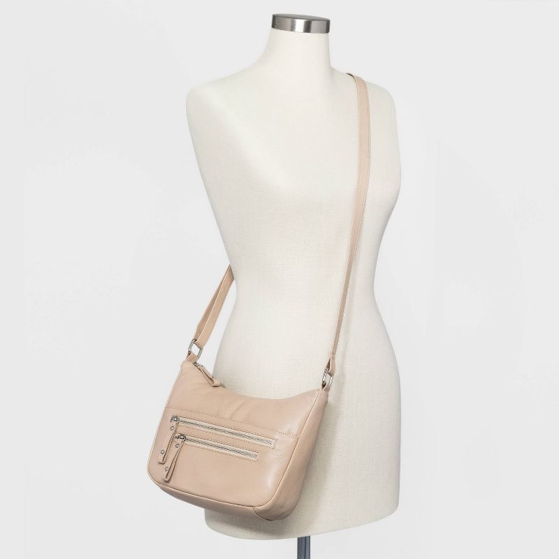 Great American Leather Shoulder Bag - Off White