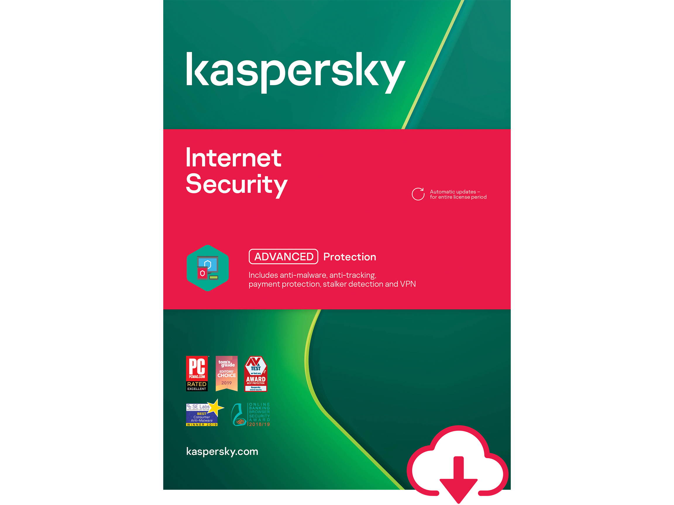Kaspersky Anti-Virus 2021 1 Year / 3 Device - Download