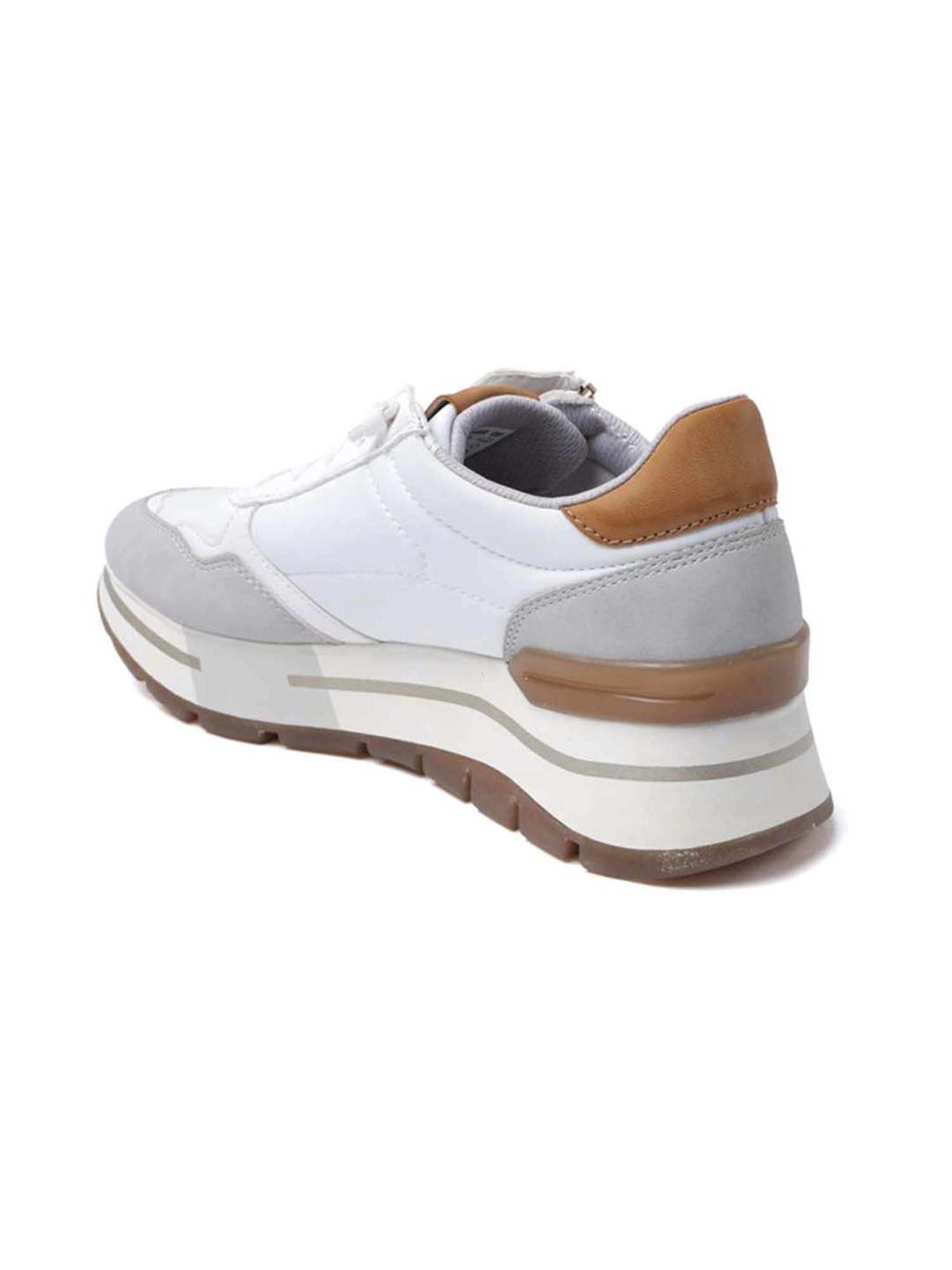 BAGATT Women's Callisti Light Grey Casual Sneakers