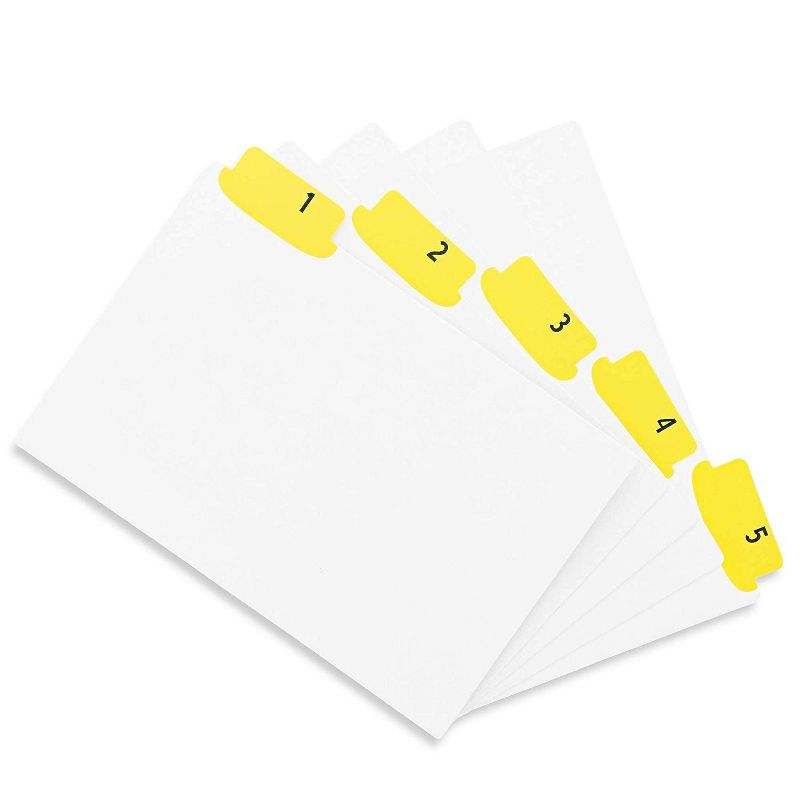 6pk 100 per pack 4" x 6" Blank Index Cards Primary Assorted Colors - Top Notch Teacher Products
