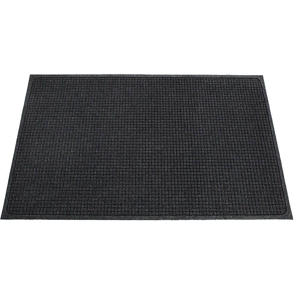 Genuine Joe Indoor Floor Mats 4'x6' Charcoal Gray 58937