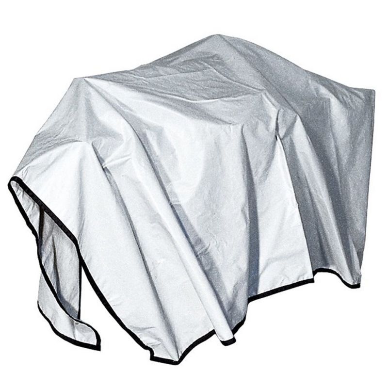 Affinity Tool TS-9072 Heavy Duty Breathable Rust Resistant Power Tool Large Equipment Waterproof Plastisol Cotton Cover, with Magnetic Covers, Silver