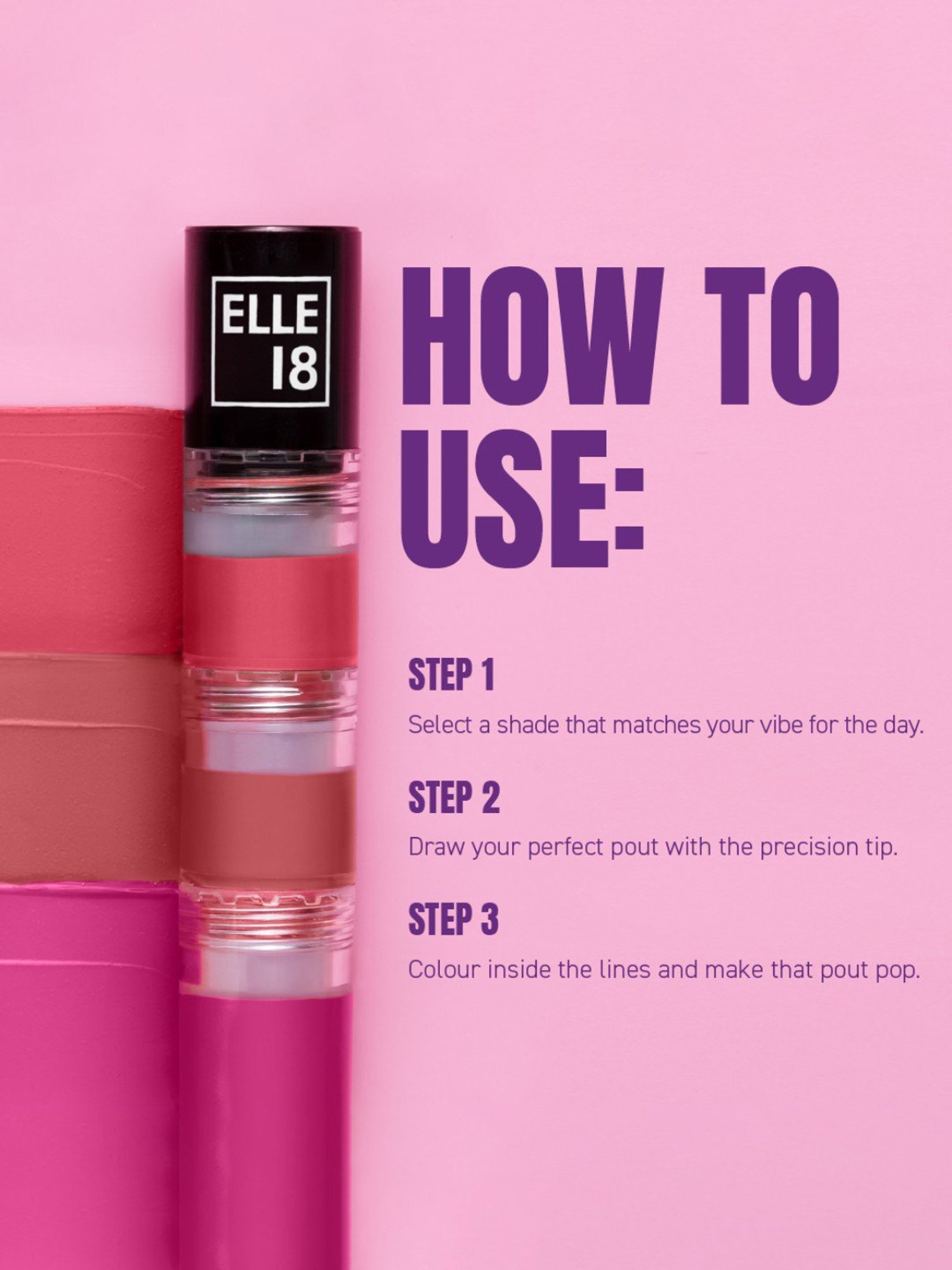 Elle 18 Lit Lip Stack Road Trip - 4.5 ml
