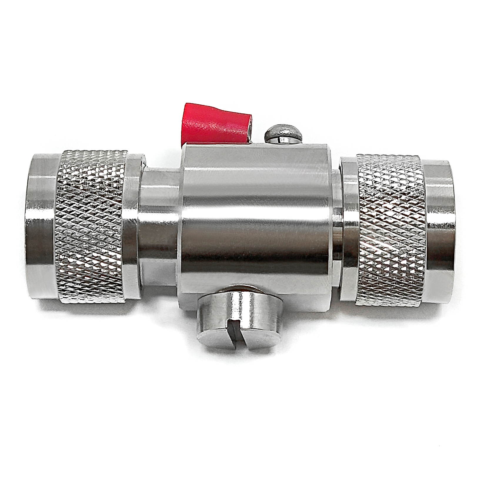 N-Male to N-Male Adapter Width Surge Protector 0-6GHz WiFi Antenna Coaxial Cable RF Converter -Wireless Network Connector -Lightning Protection Arrestor -Coax Suppressor -Tupavco TP1603