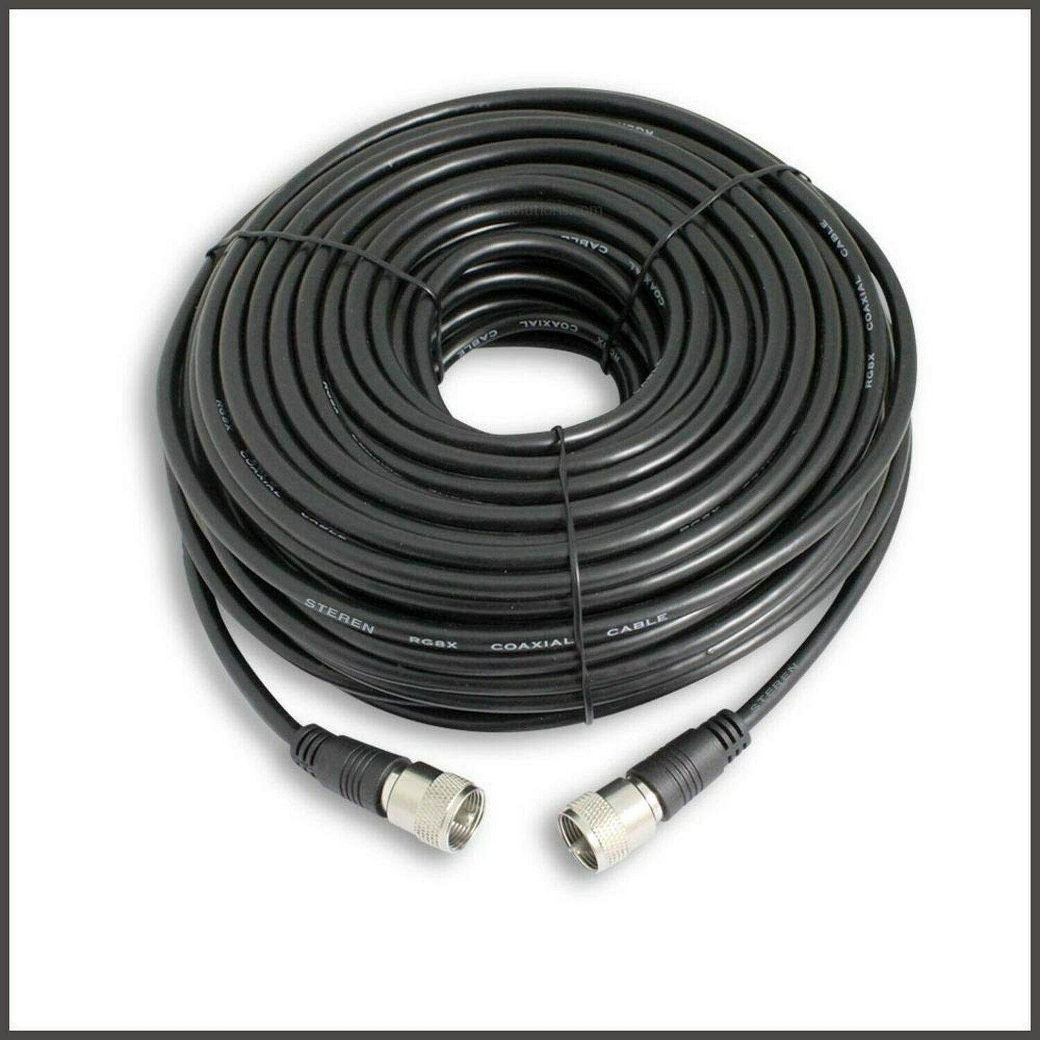 Coax Cable Connector - Coaxial Cable Connector - Antenna Cable - RG8X Coax Co...