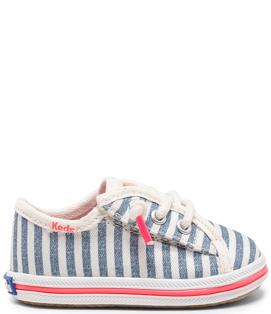 Keds Girls' Kickstart Sneaker Crib Shoes (Infant)