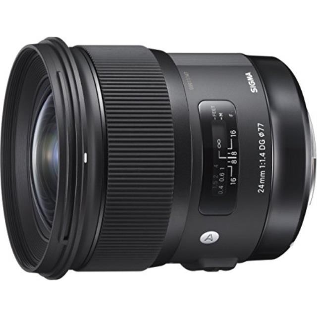 Sigma 24mm f/1.4 DG HSM Art Lens for Canon EOS EF (401-101)