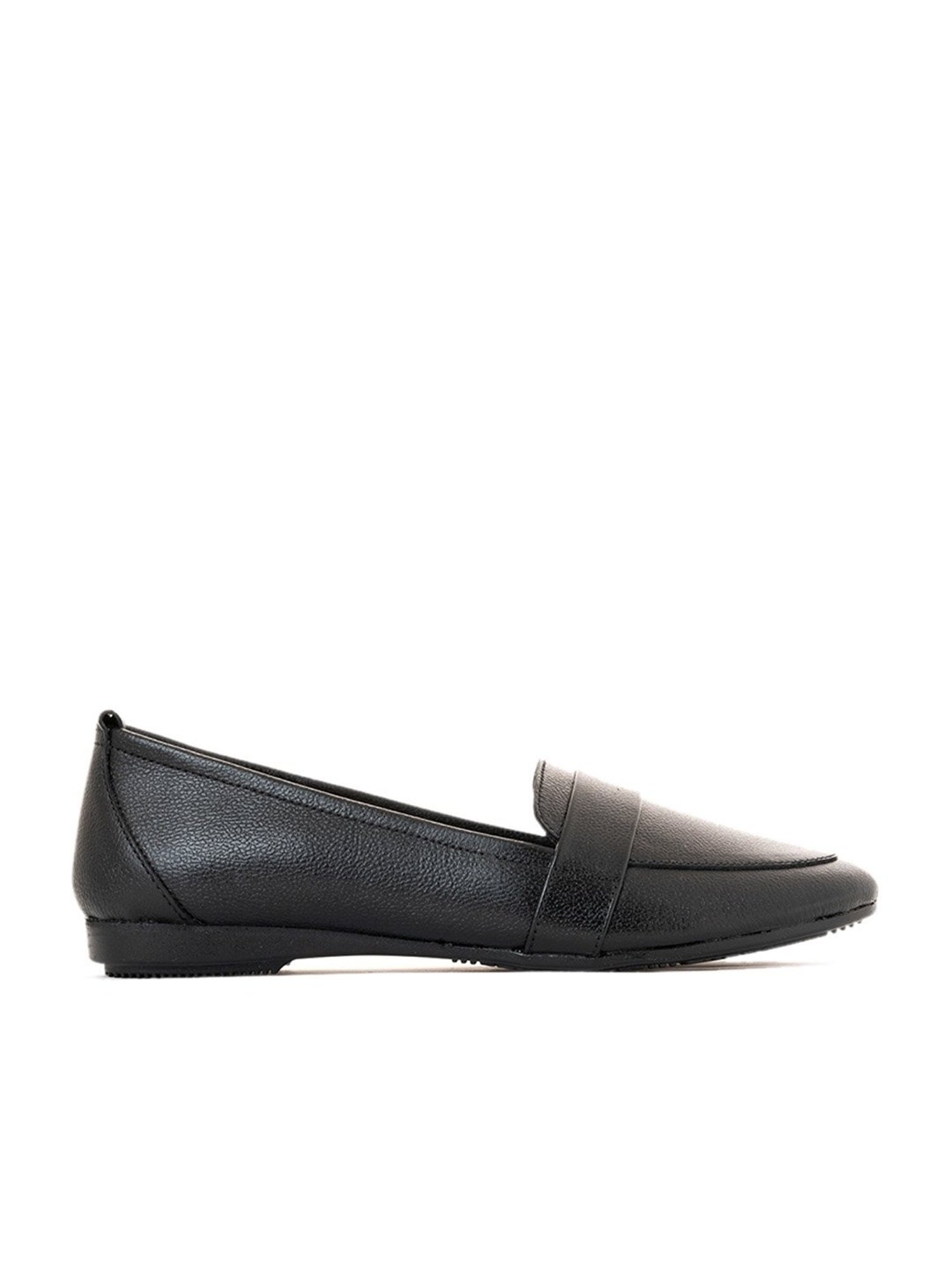 Sharon by Khadims Women's Black Formal Loafers