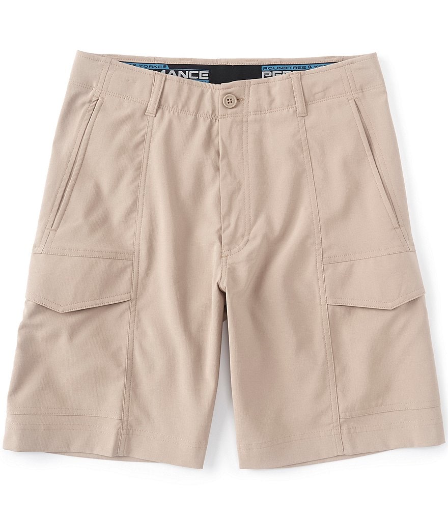 Caribbean Big and Tall 9#double; and 11#double; Inseam Knit Jacquard Shorts