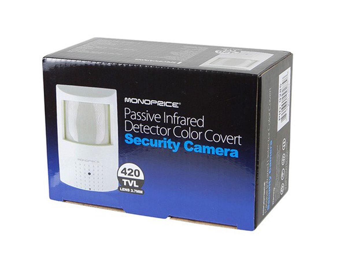 420TVL, 3.7mm Passive Infrared Detector Color Covert Security Spy Camera