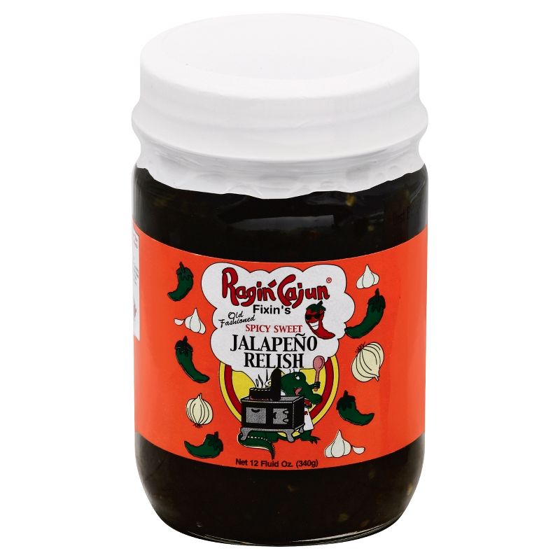 Ragin' Cajun Spicy Sweet Jalepeno Relish - 12oz