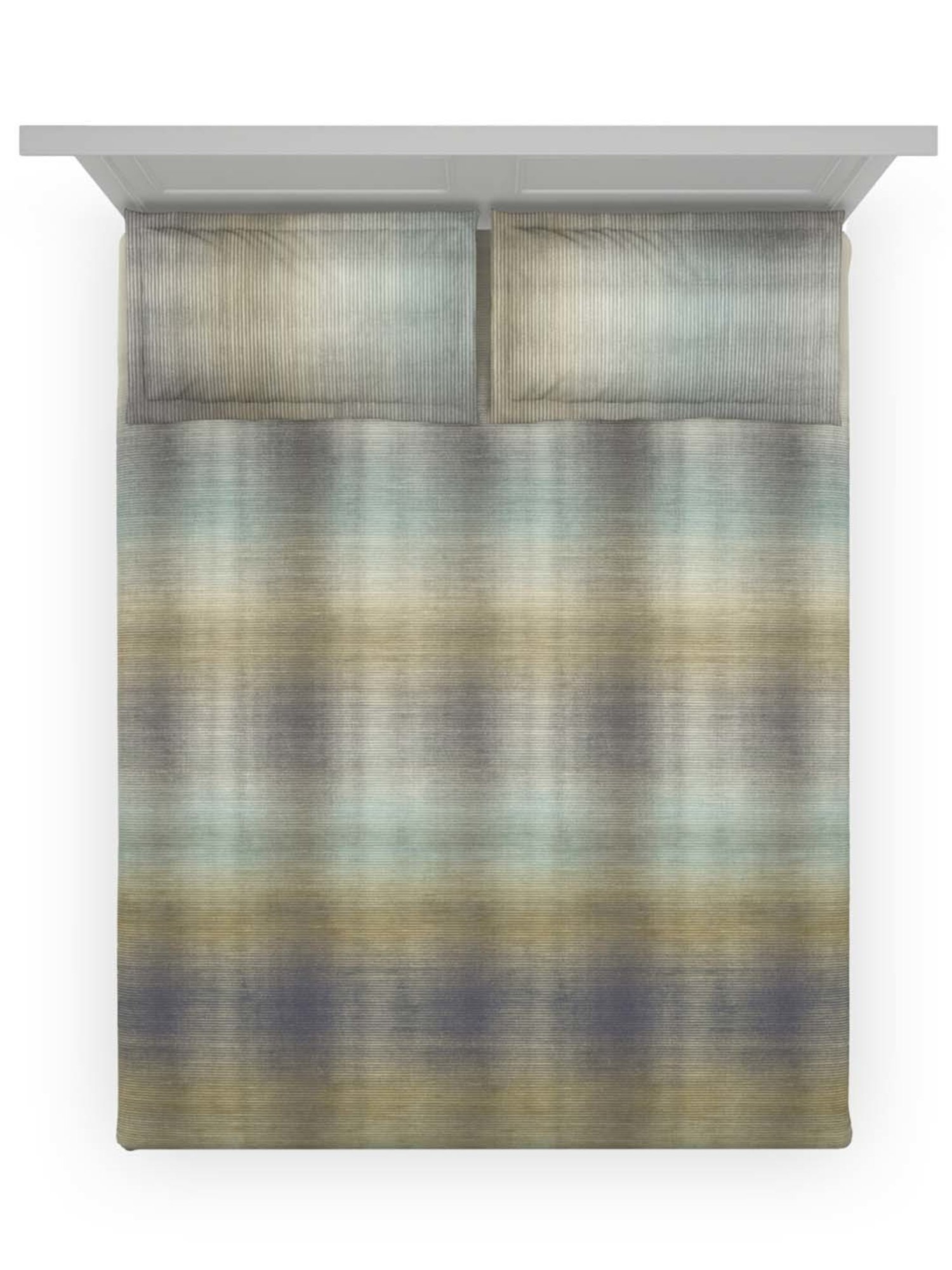 Ddecor Live beautiful Maxima Grey 180 TC Cotton King Bedsheet with 2 Pillow Covers