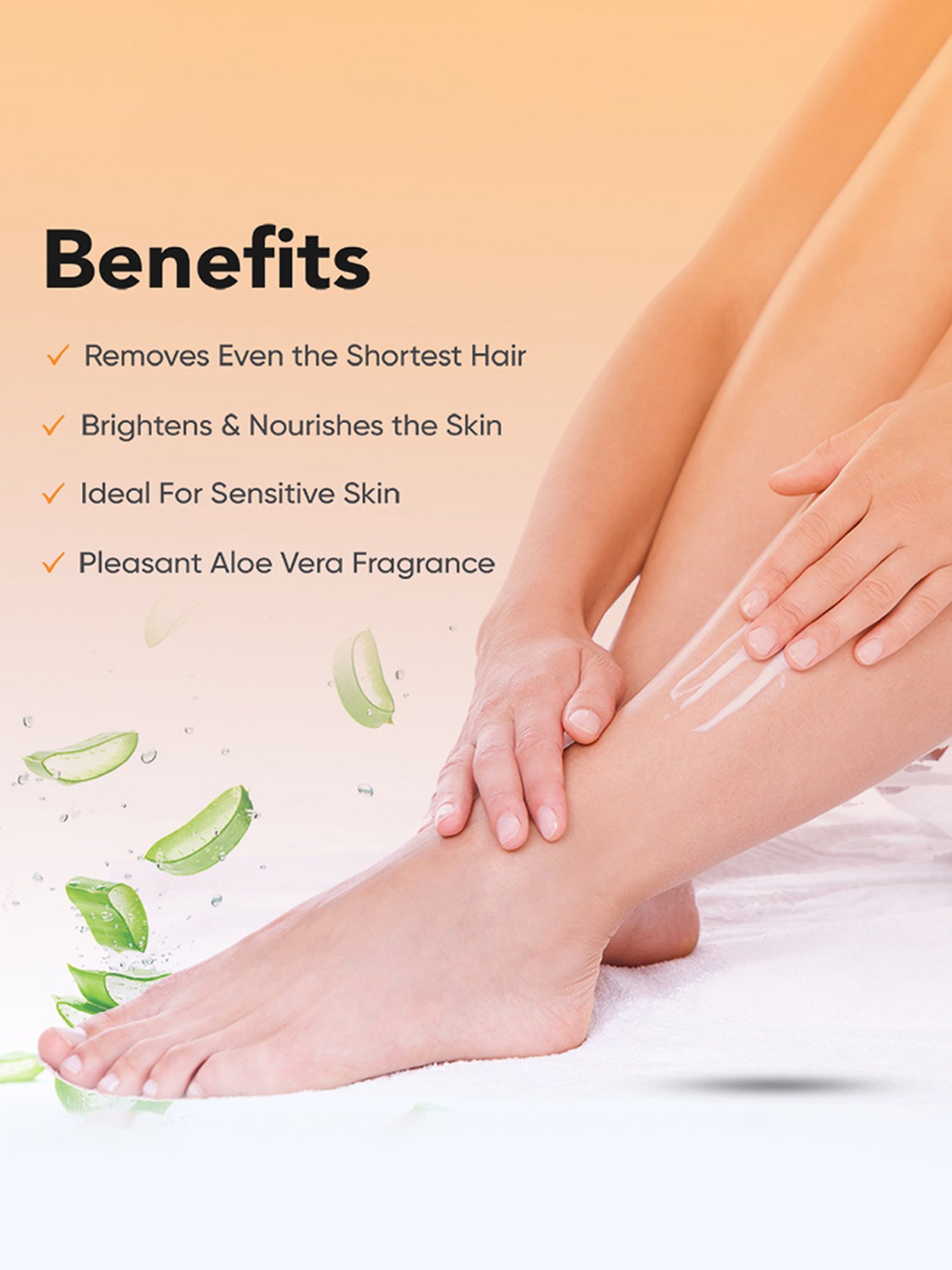 O3+ Realease Smooth Touch Hair Removal Cream - 100 gm