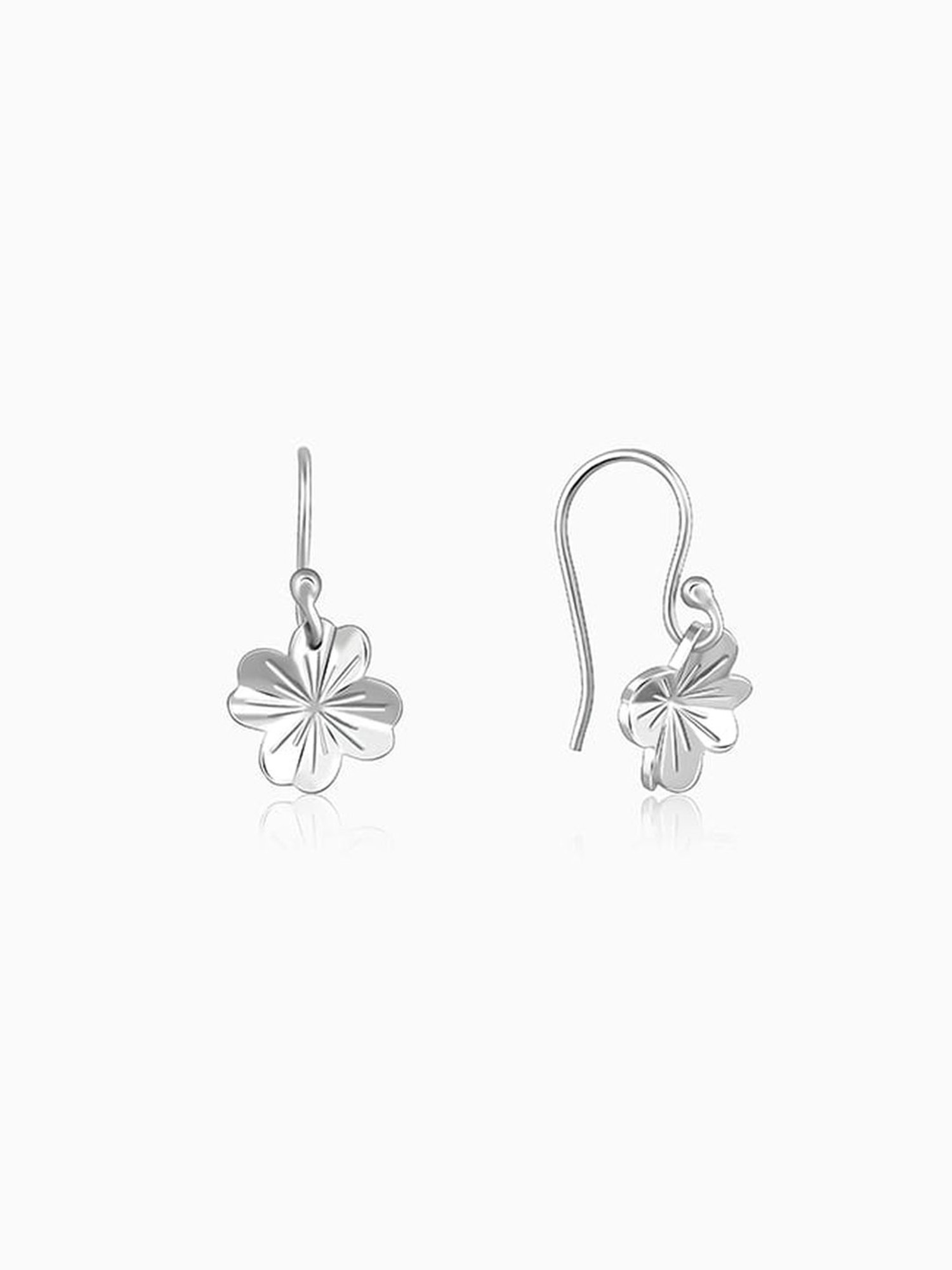 GIVA 925 Silver Petals Earring for Women & Girls