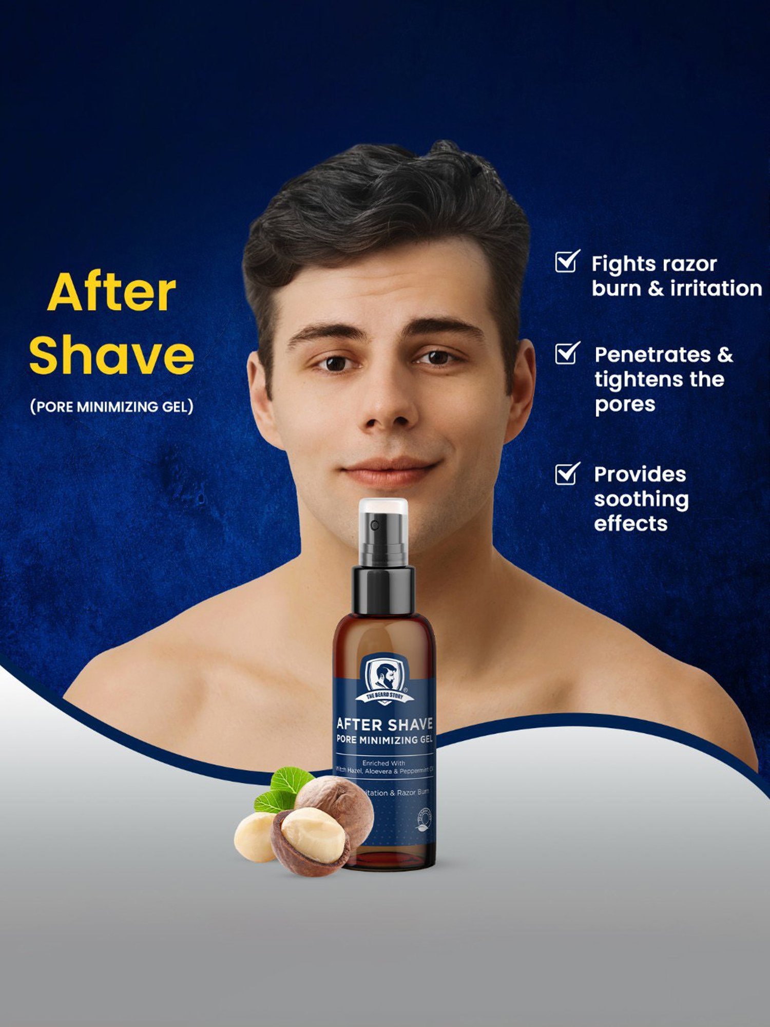 Mancode Fitkari After Shave Gel (Original) - 100 gm