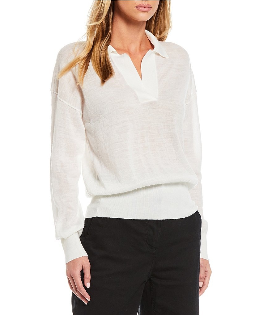 Alex Marie Rosa 3/4 Sleeve Button Front Round Neck Cardigan