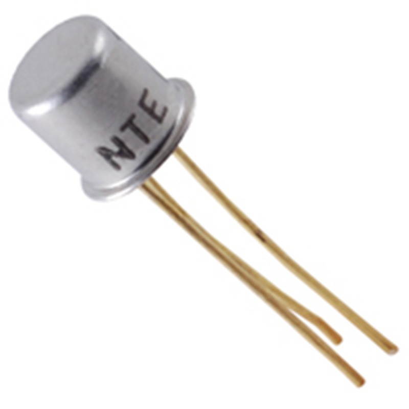NTE Electronics NTE123A TRANSISTOR NPN SILICON 75V IC-0.8A TO-18