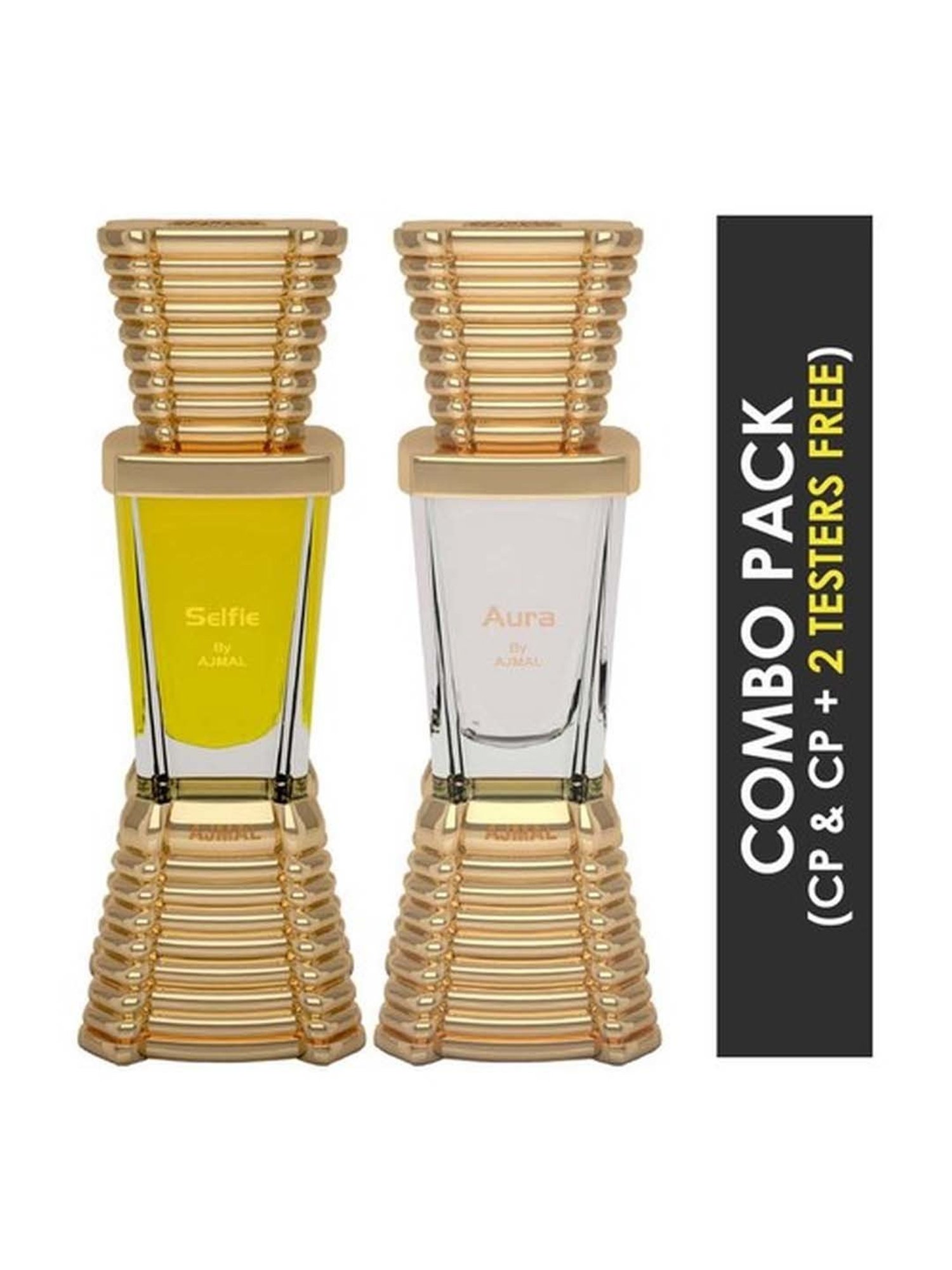 Ajmal Selfie CP Aromatic & Aura CP for Unisex - Pack of 2