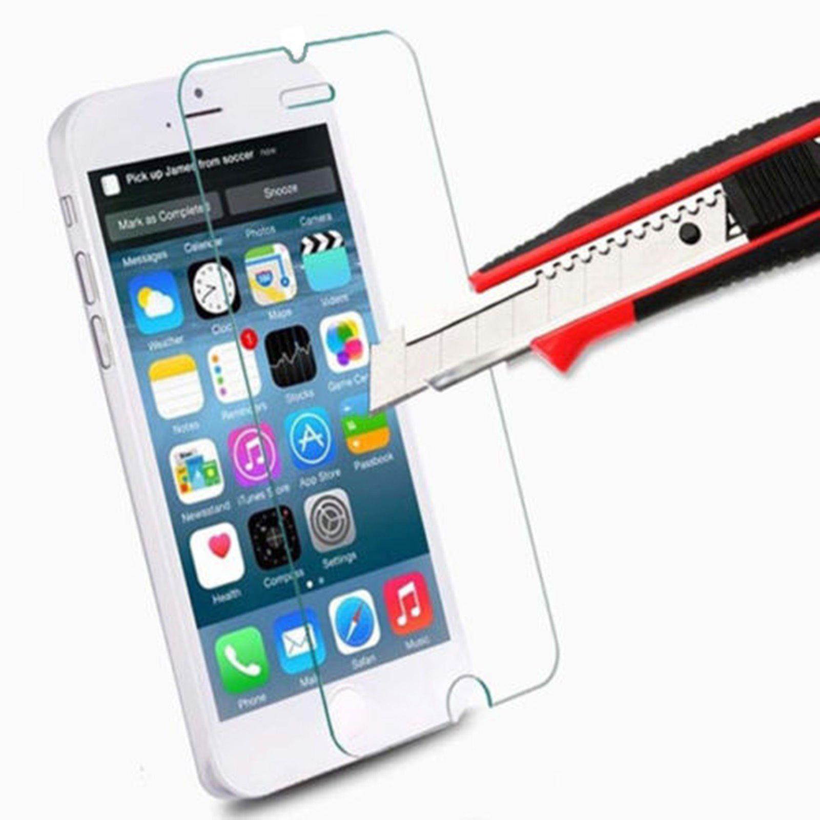 2 Pcs Ultrathin Tempered Glass Screen Protector Protective Film for iPhone 5 6