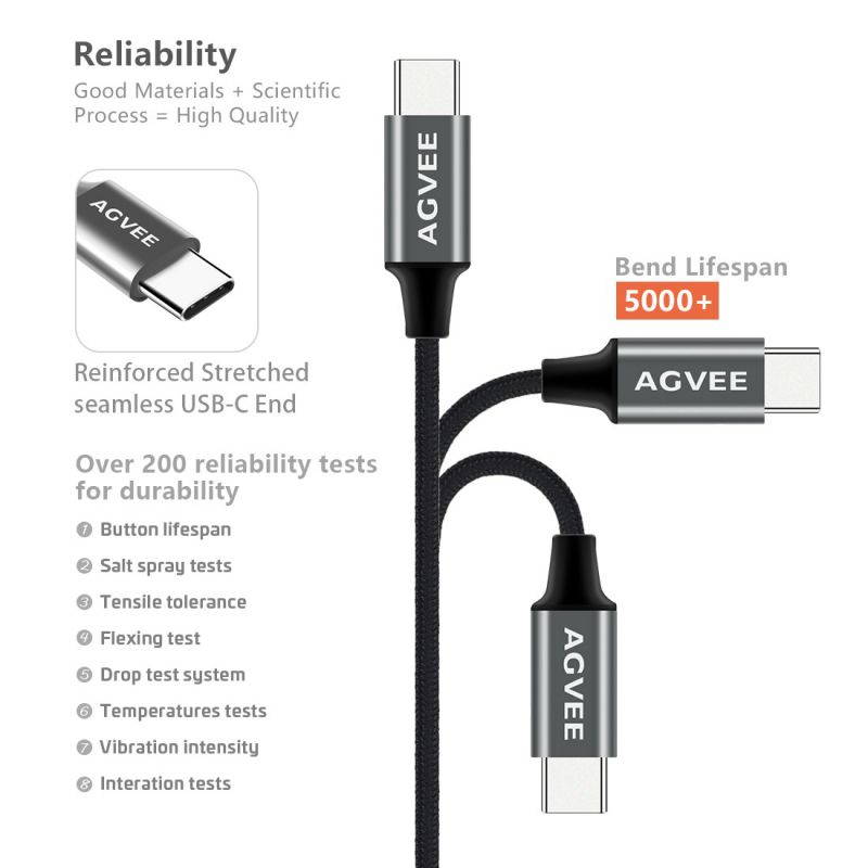 AGVEE Digital USB-C Headphones, Type-C Eabuds Active Noise Cancelling in-Ear Earphones with Mic Wired 32Bit 384Khz for Samsung S21 S20, Note 20 10, iPad Pro 2020 2018, Pixel 5 4 3 2, Red