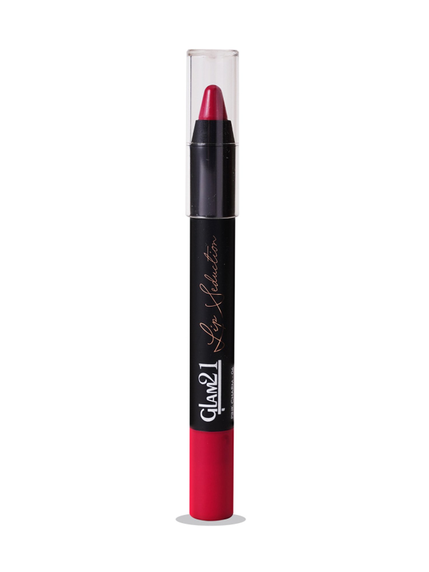 Glam21 Lip Seduction Crayon Lipstick 06 Pink Charm - 2.8 gm