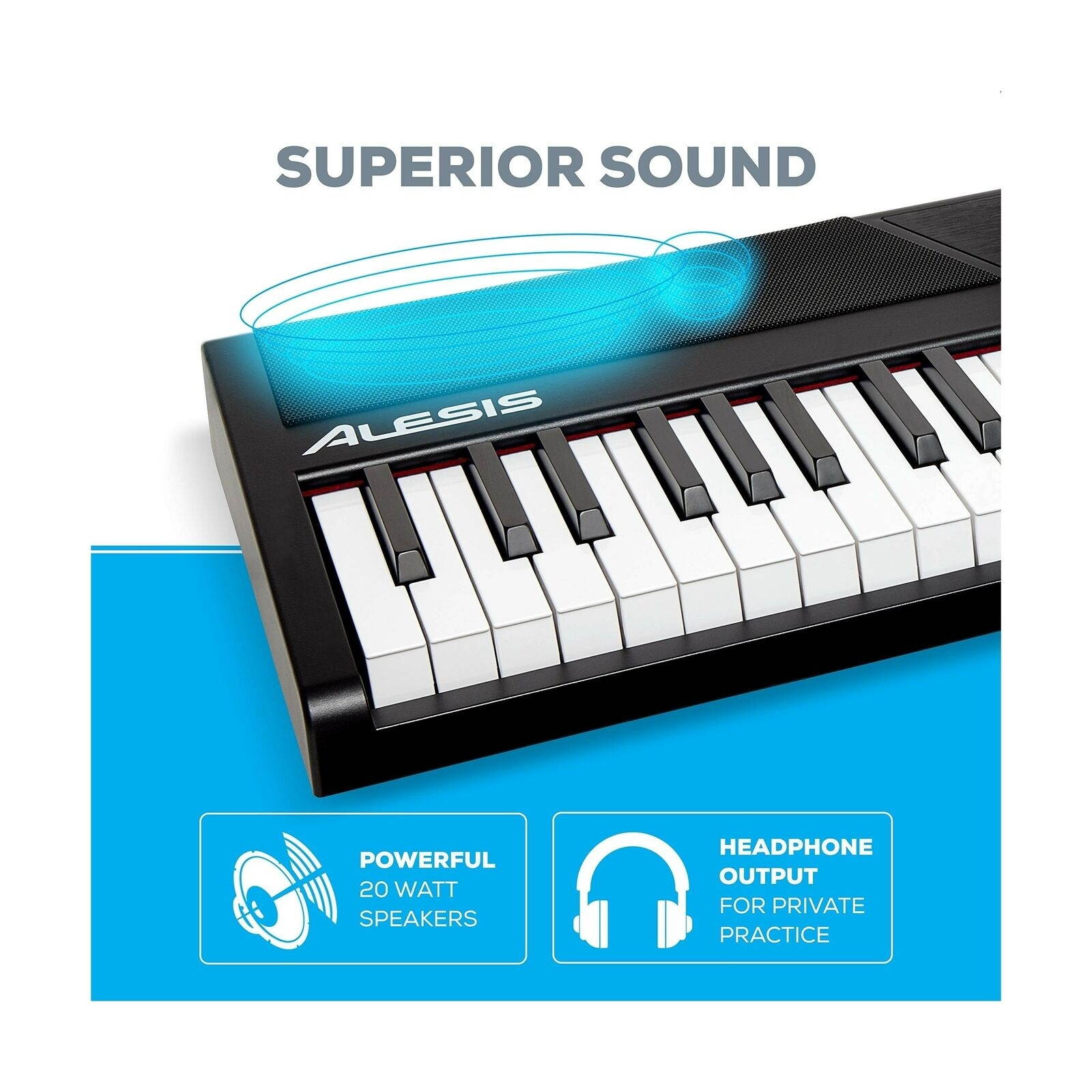 Digital Piano Bundle - Electric Keyboard with 88 Semi Weighted Keys, Built-In...