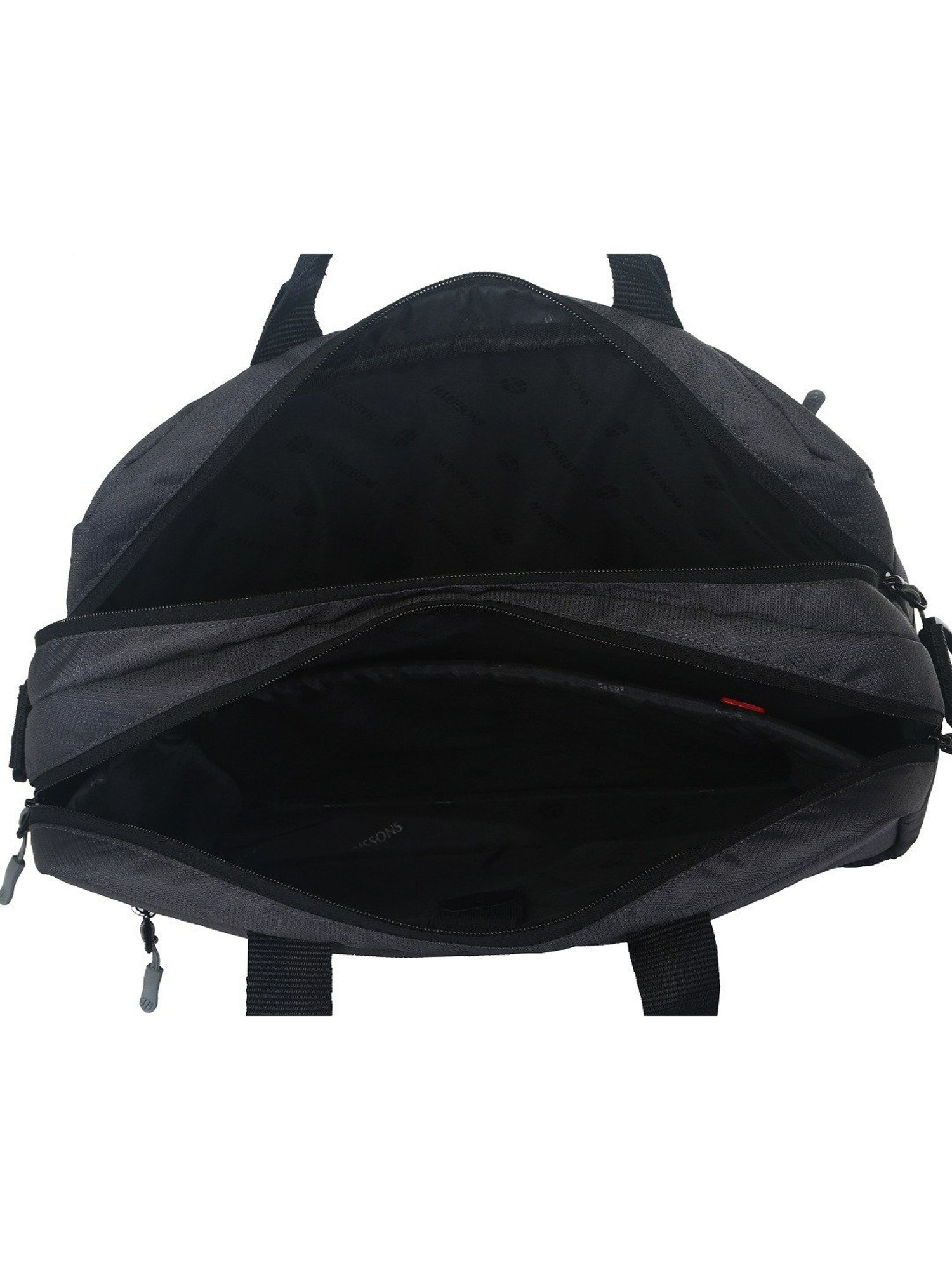 Priority Black Synthetic Large Messenger Bag