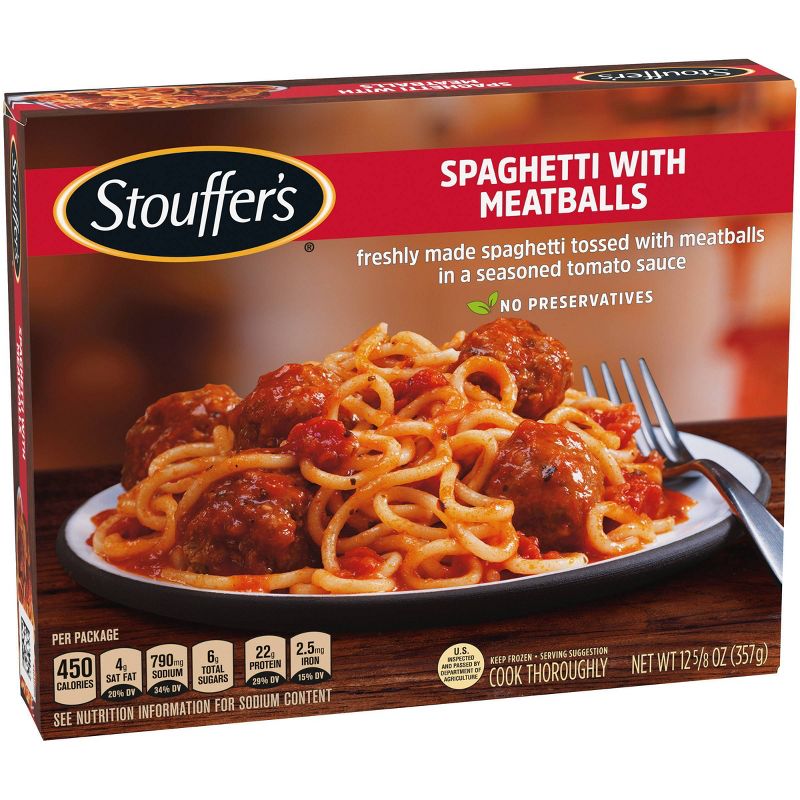Stouffer's Classics Spaghetti With Frozen Meatballs - 12.62oz