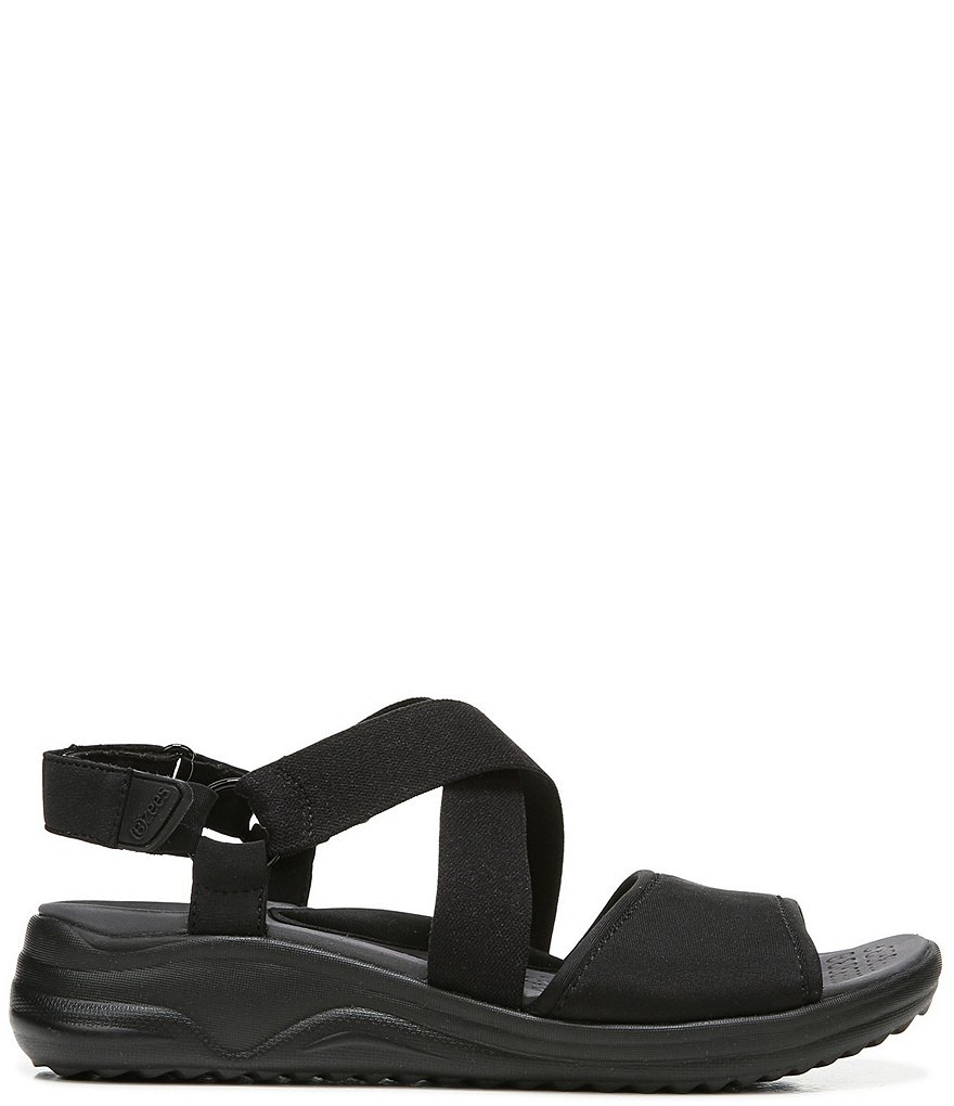Bzees All In Cross Band Washable Wedge Sandals