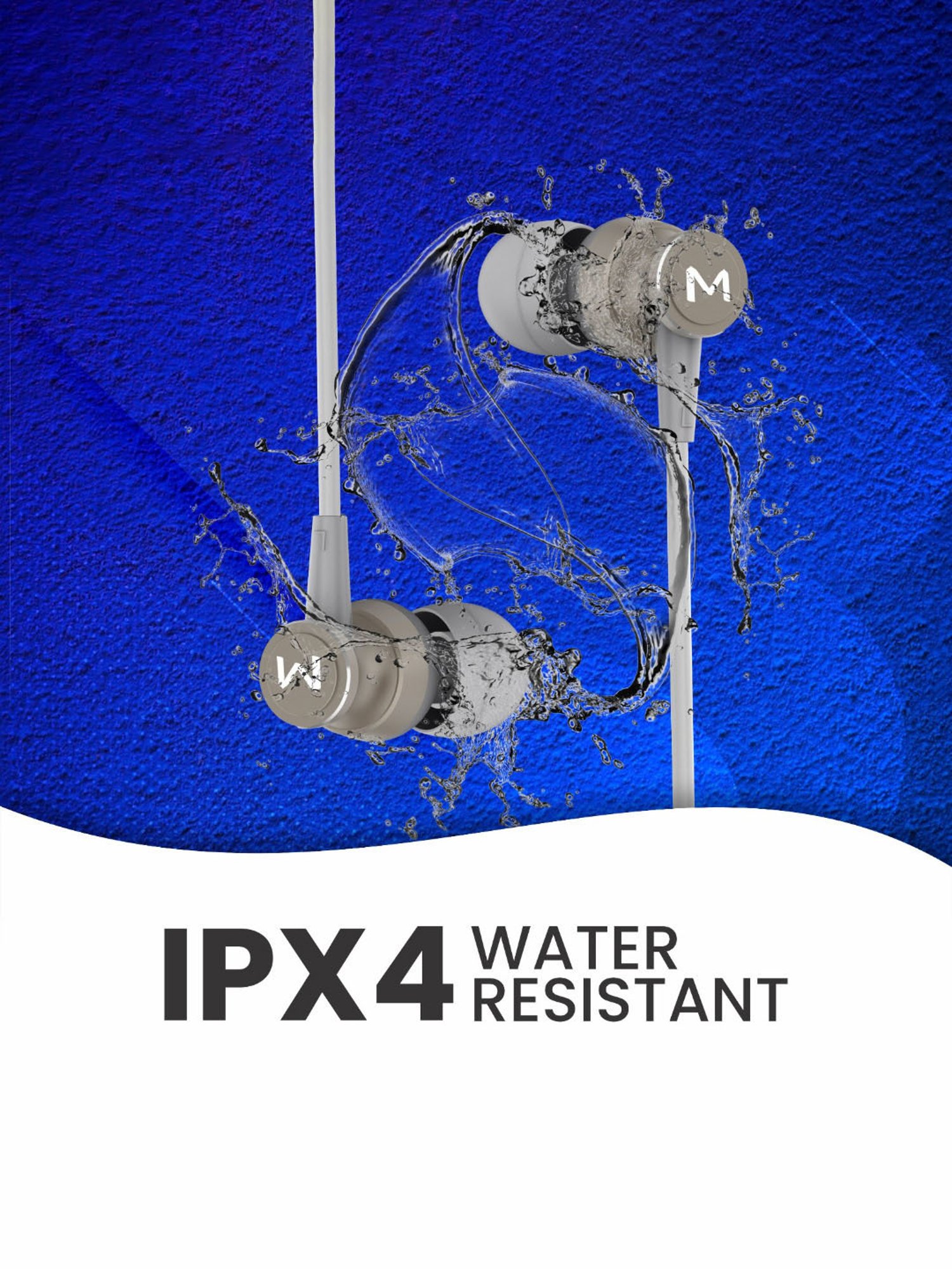 Maxx NX141 Pro In Ear Bluetooth Neckband with Upto 25 Hours Playtime & Fast Charging (Black & Grey)