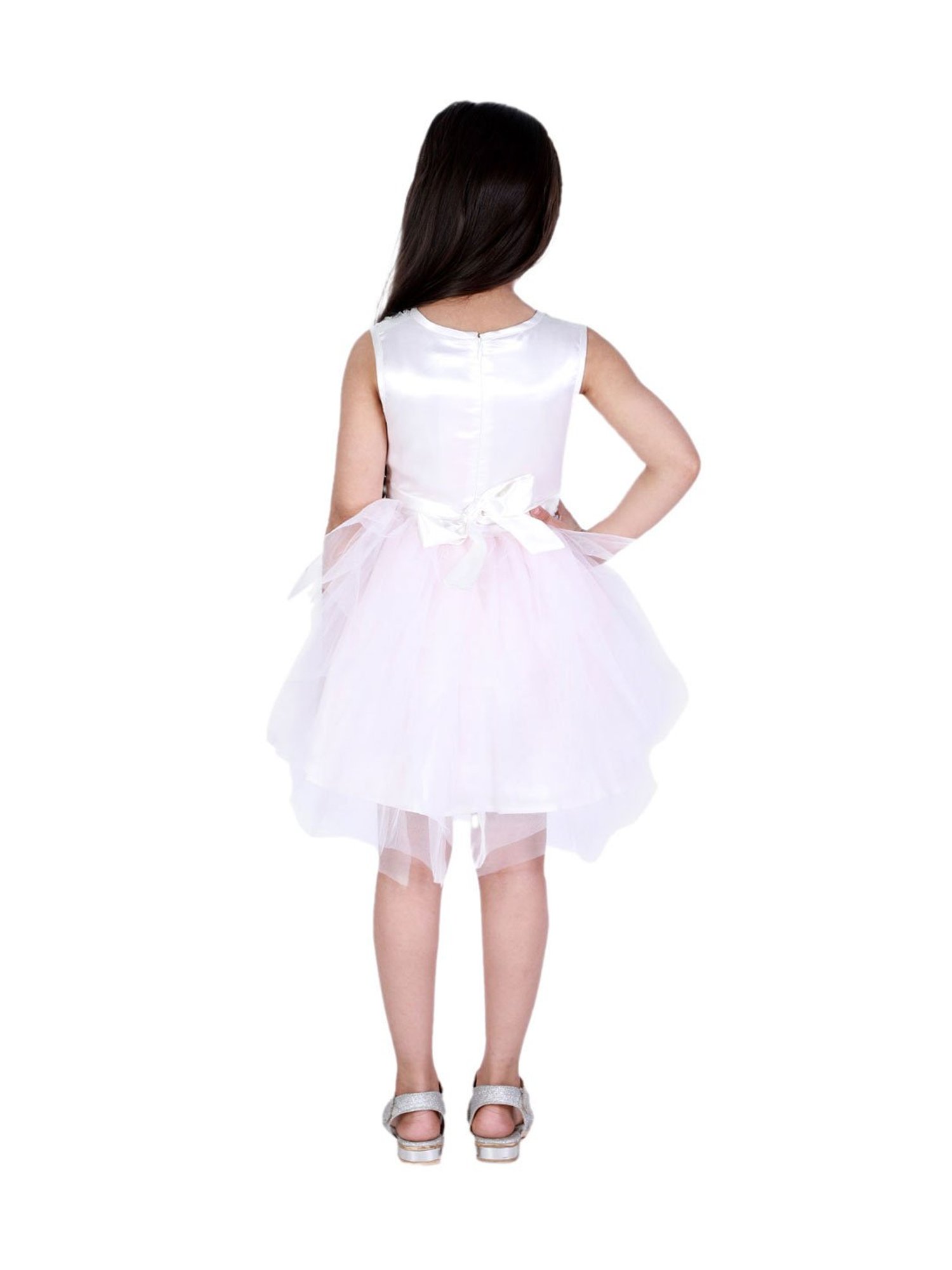 KidsDew Kids Pink Embellished Dress