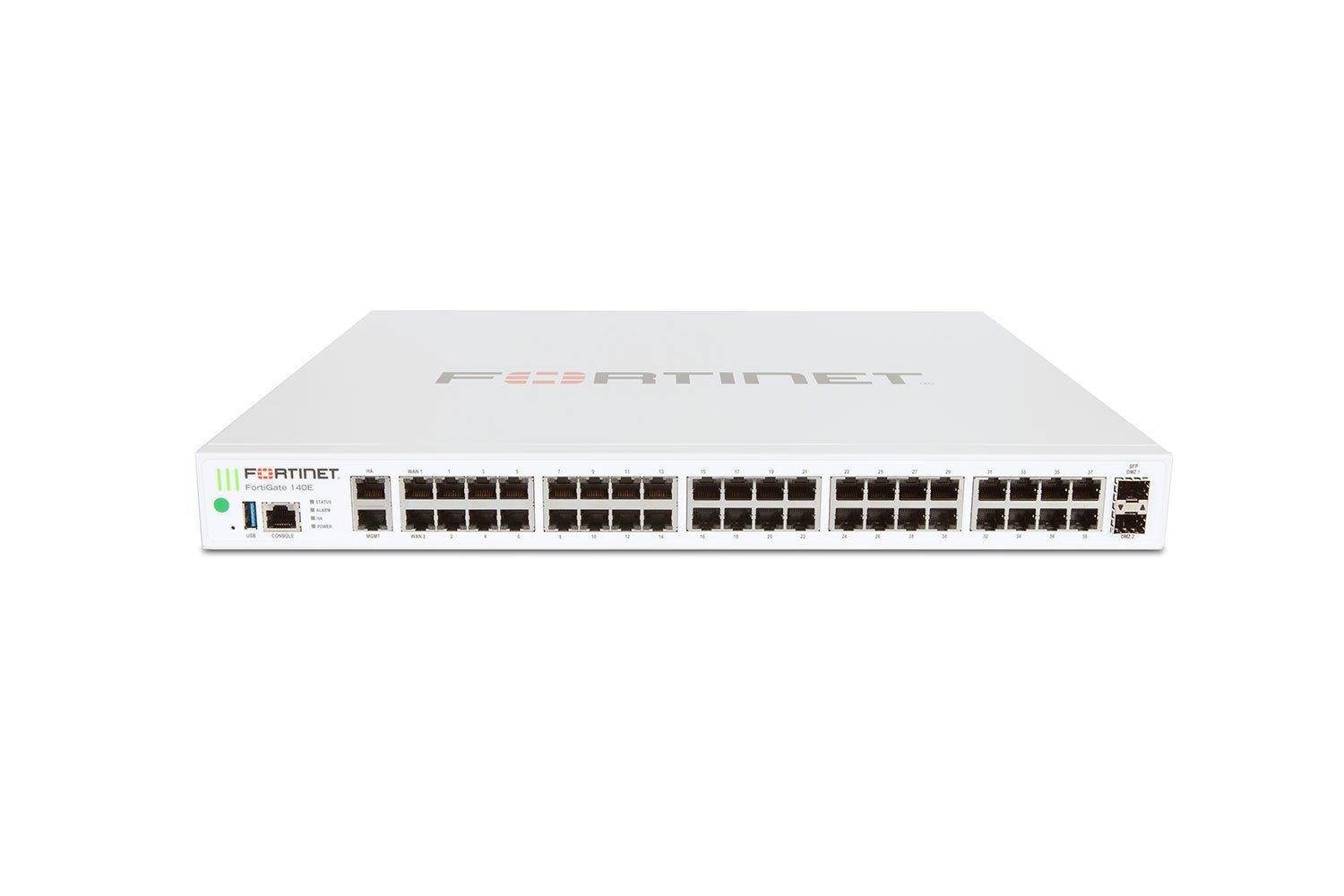 Fortinet FortiGate FG-140E-POE Network Security/Firewall Appliance - 42 Port