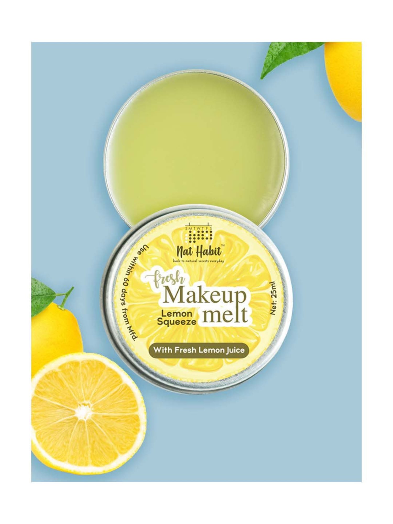 Nat Habit Lemon Squeeze Makeup Melt - 25 ml