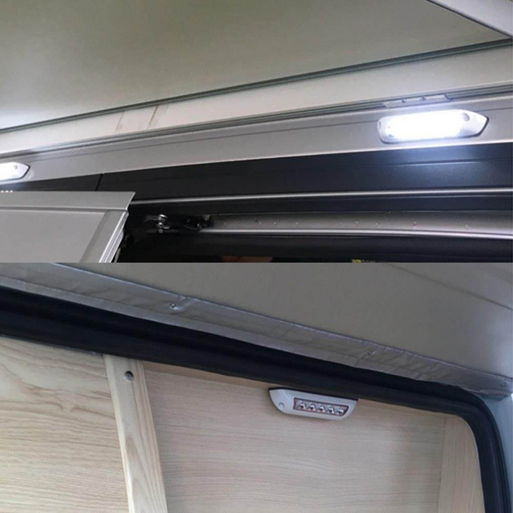 12V RV LED Awning Porch Light Waterproof Motorhome Caravan Interior Wall Lamps Light Bar RV Van Camper