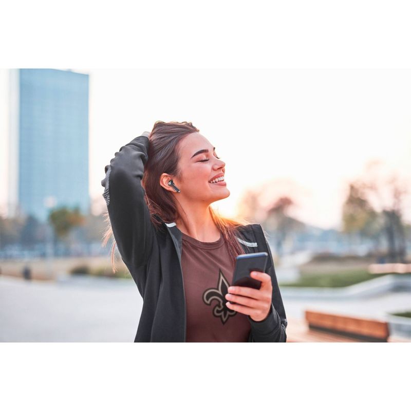 NFL New Orleans Saints Wireless Earbuds