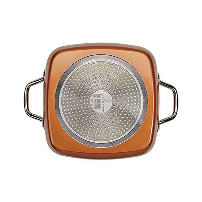 Copper Chef 5 Piece XL Aluminum & Stainless Steel Deep Dish Square Casserole Set