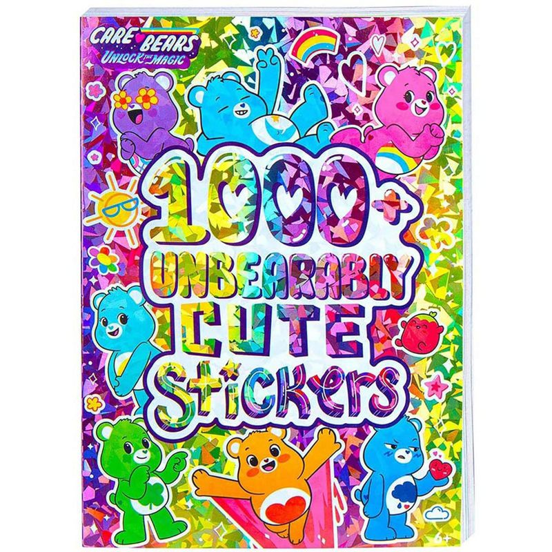 Fashion Angels Care Bears 1000+ Unbearably Cute Sticker Book