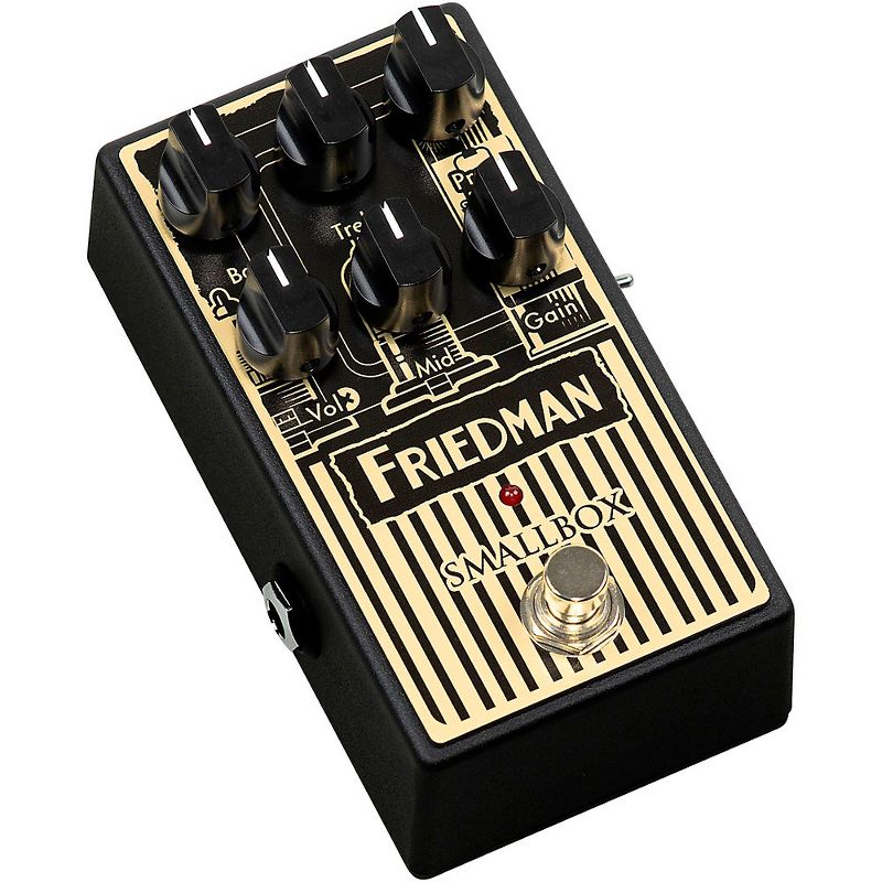 Friedman Smallbox Overdrive Effects Pedal Black