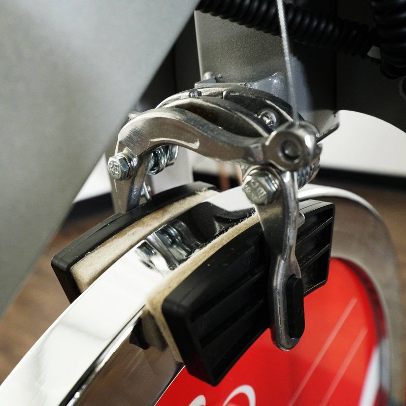 Sunny Health & Fitness Pro II Indoor Cycling Exercise Bike with Device Mount and Advanced Display