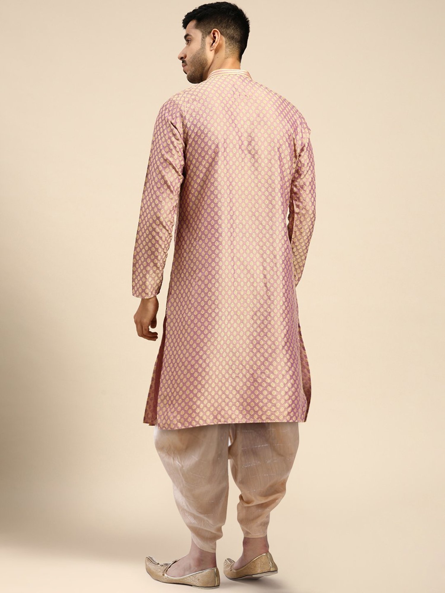 Sanwara White Regular Fit Chikankari Kurta & Churidar Set