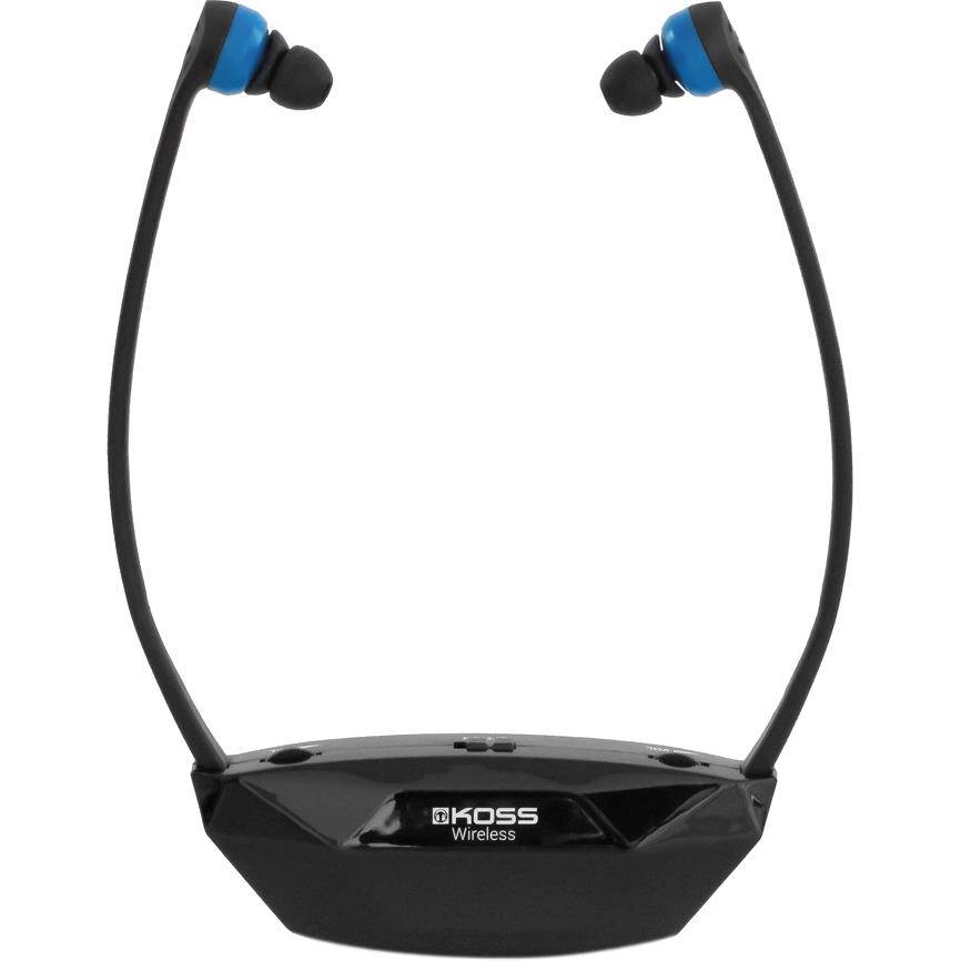 Koss - WIRELESS TVHEADPHONE - Koss Wireless TV Headphones - Wireless - Infrared - 100 Hz 6 kHz - Earbud - Binaural -