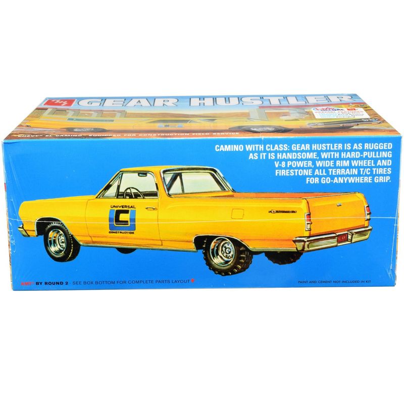 Skill 2 Model Kit 1965 Chevrolet El Camino "Gear Hustler" Pickup 1/25 Scale Model by AMT