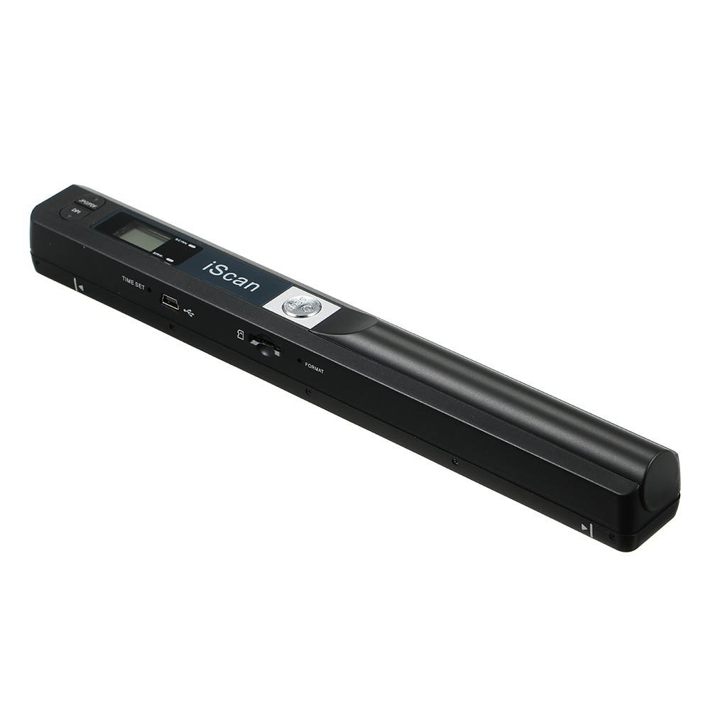 iScan Portable Scanner Mini Handheld Document Scanner A4 Book Scanner JPG and PDF Format 300/600/900 DPI